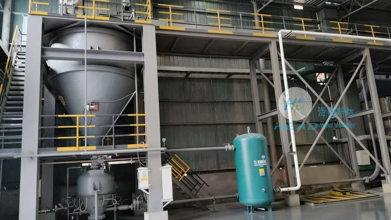 Sistema de transporte neumático para fosfato de monoamonio