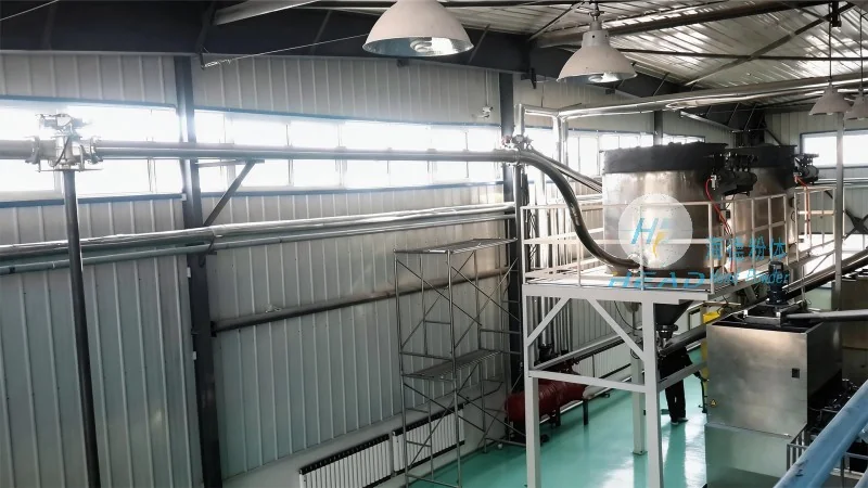 Polonia, Lublin: Polvo de mineral de litio en polvo resistente al polvo, transporte neumático completo del proyecto