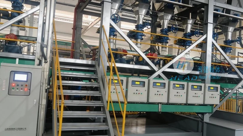 Tailandia, Chiang Mai: Polvo de sal inorgánica totalmente automática, conjunto completo para proyectos