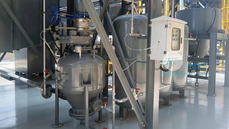 Solución de transporte neumático de celulosa carboximetil sodio