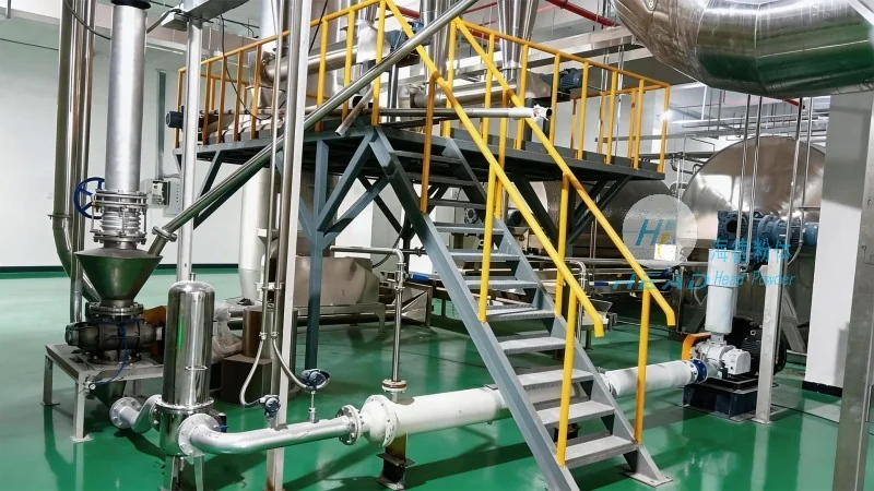 Solución de transporte neumático para granos de cereales