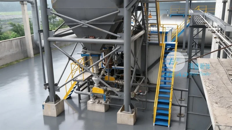 Plan de transporte neumático de polvo retardante de llama de hidróxido de magnesio