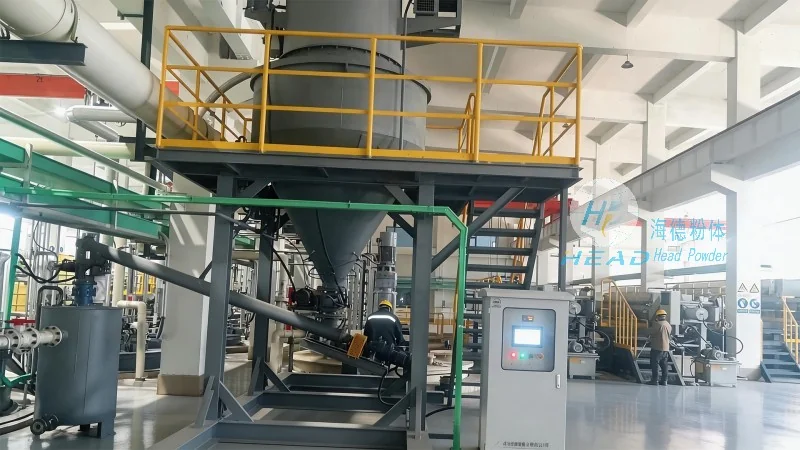 Aplicación y optimización de la tecnología de transporte neumático en el diseño de transporte de carbono blanco