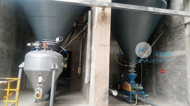 Trabzon, Turquía: Juego completo para el transporte de gas inerte con polvo de tierras raras Trabzon, Turquía: Juego completo para el transporte de gas inerte con polvo de tierras raras