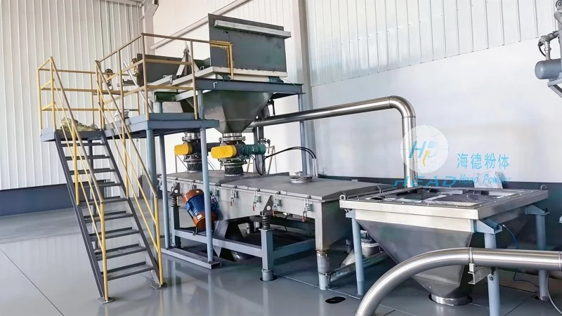 Solución de transporte neumático para pellets de plástico reforzado con fibra de vidrio