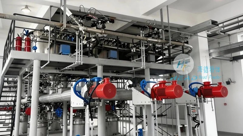 Sistema de transporte neumático para gránulos de azúcar blanco