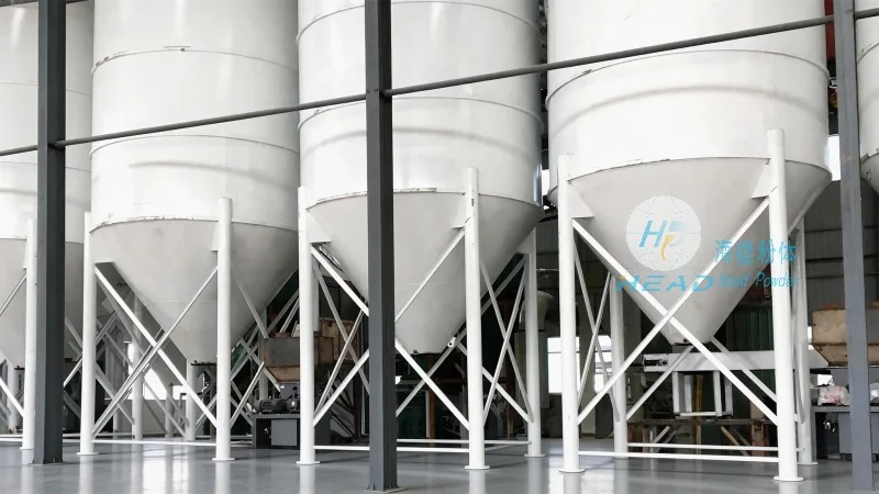 Ejemplo de transporte neumático para la ruptura del puente del silo en Pekanbaru, Indonesia, para el uso de filler ultrafino Ejemplo de transporte neumático para la ruptura del puente del silo en Pekanbaru, Indonesia, para el uso de filler ultrafino